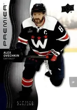 2023-24 Upper Deck Premier #58 - Alex Ovechkin - Washington Capitals