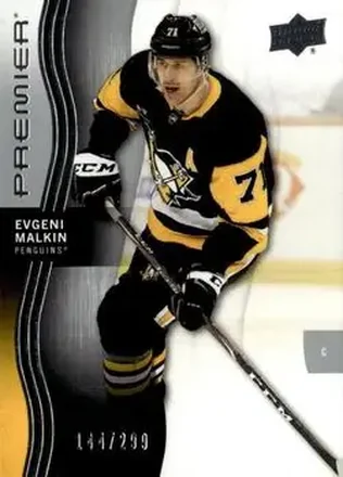 2023-24 Upper Deck Premier #59 - Evgeni Malkin - Pittsburgh Penguins