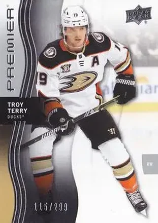 2023-24 Upper Deck Premier #69 - Troy Terry - Anaheim Ducks