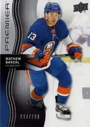 2023-24 Upper Deck Premier #76 - Mathew Barzal - New York Islanders
