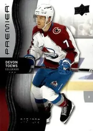 2023-24 Upper Deck Premier #87 - Devon Toews - Colorado Avalanche