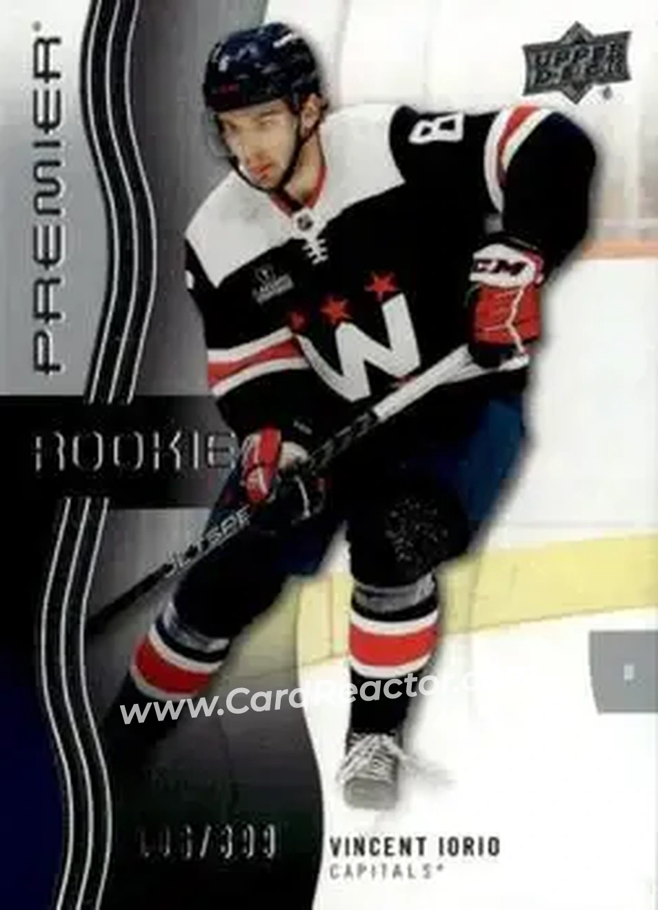 2023-24 Upper Deck Premier #102 - Vincent Iorio - Washington Capitals - Front