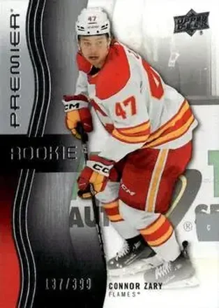 2023-24 Upper Deck Premier #114 - Connor Zary - Calgary Flames