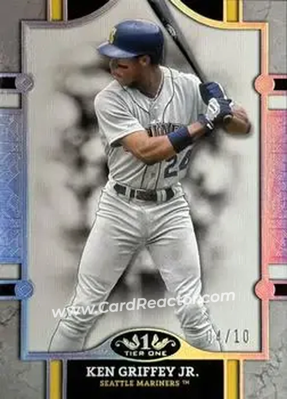 2024 Topps Tier One - Holo Silver Foil #19 - Ken Griffey Jr. - Seattle Mariners - Front