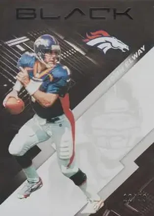 2020 Panini Black - Silver #28 - John Elway - Denver Broncos