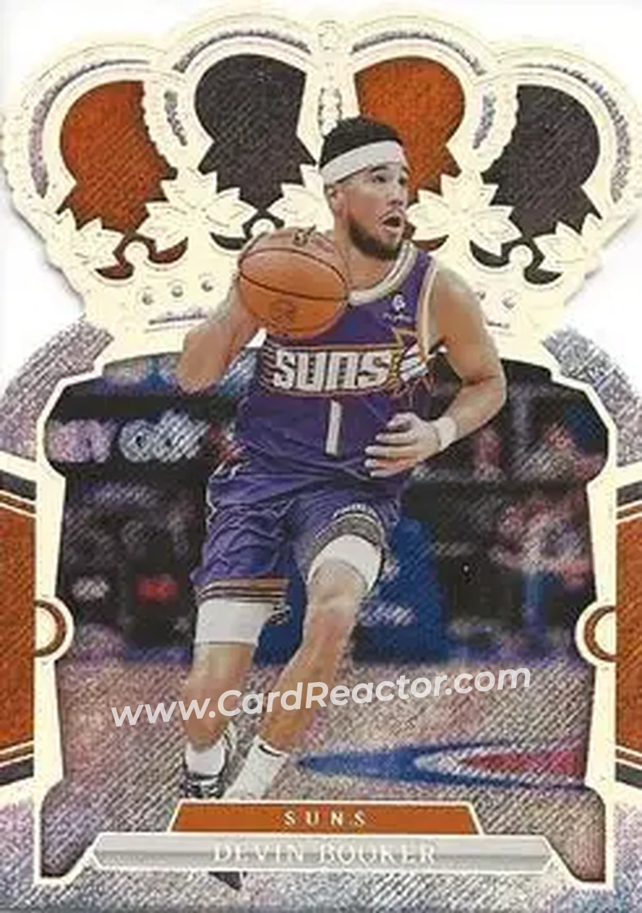 2023-24 Panini Crown Royale - Royalty #71 - Devin Booker - Phoenix Suns - Front