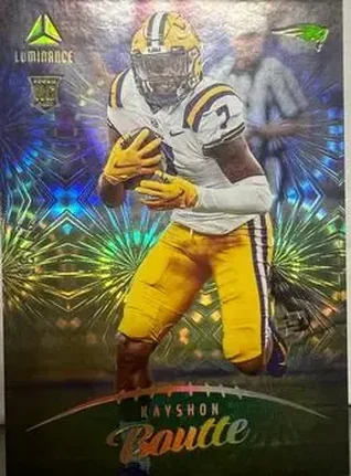 2023 Panini Luminance - Teal #114 - Kayshon Boutte - New England Patriots