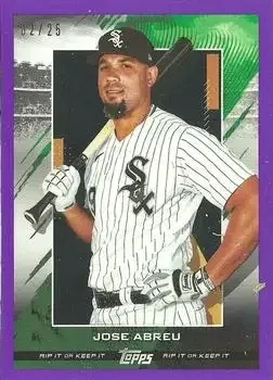2020 Topps Rip feature card