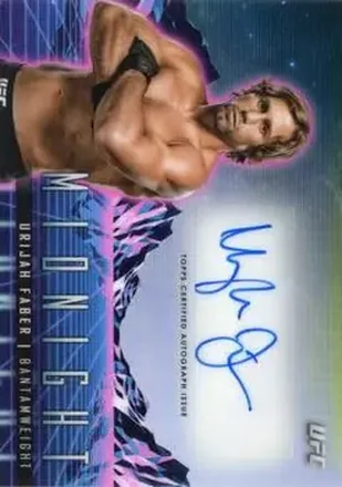 2024 Topps Midnight UFC - Horizon Signatures #HS-UFR - Urijah Faber