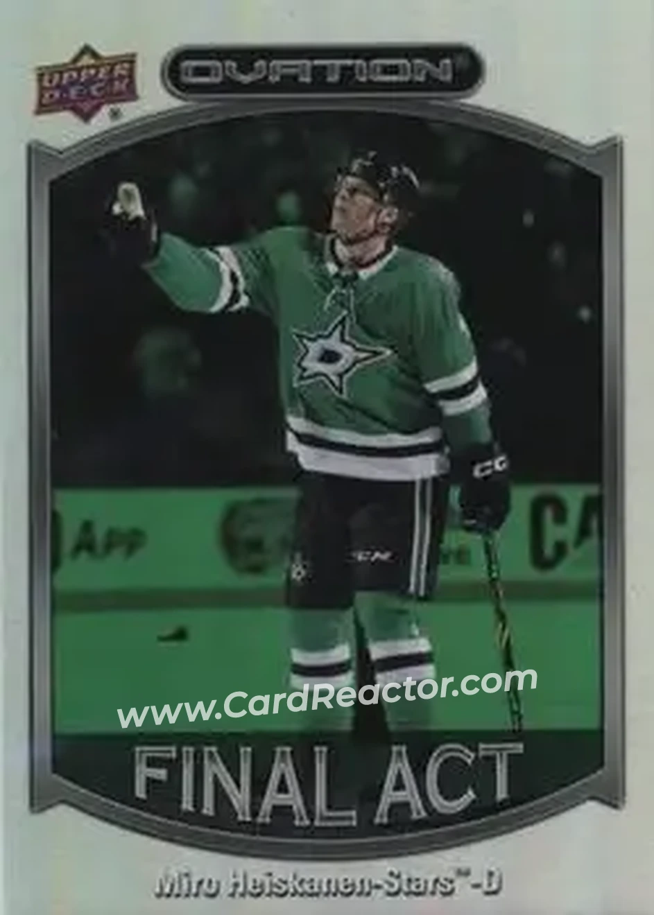 2023-24 Upper Deck Ovation - Final Act #FA-31 - Miro Heiskanen - Dallas Stars - Front