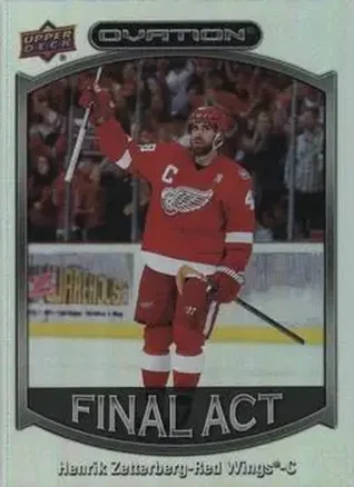 2023-24 Upper Deck Ovation - Final Act #FA-33 - Henrik Zetterberg - Detroit Red Wings