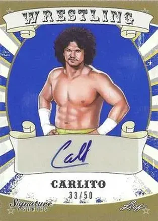 2016 Leaf Signature Series - Blue #15 - Carlito