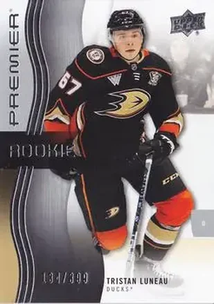 2023-24 Upper Deck Premier #124 - Tristan Luneau - Anaheim Ducks