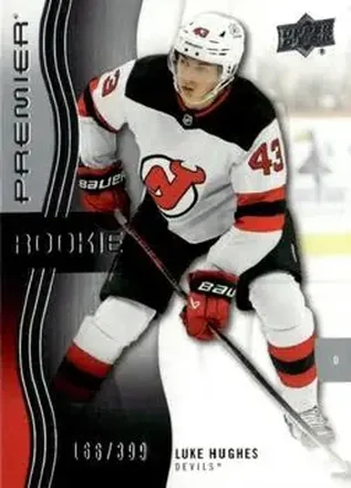 2023-24 Upper Deck Premier #129 - Luke Hughes - New Jersey Devils