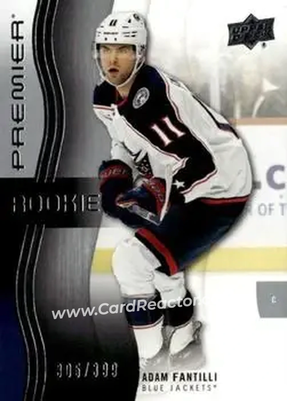 2023-24 Upper Deck Premier #134 - Adam Fantilli - Columbus Blue Jackets - Front