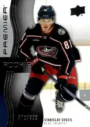 2023-24 Upper Deck Premier #139 - Stanislav Svozil - Columbus Blue Jackets