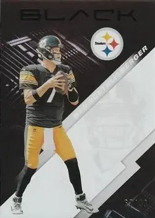 2020 Panini Black - Silver #79 - Ben Roethlisberger - Pittsburgh Steelers