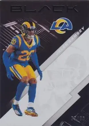 2020 Panini Black - Silver #97 - Jalen Ramsey - Los Angeles Rams