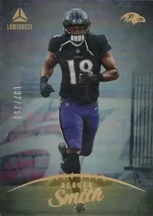 2023 Panini Luminance - Gold #8 - Roquan Smith - Baltimore Ravens
