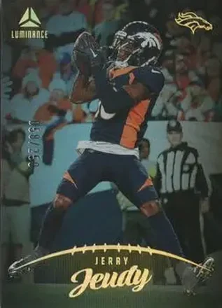 2023 Panini Luminance - Gold #42 - Jerry Jeudy - Denver Broncos