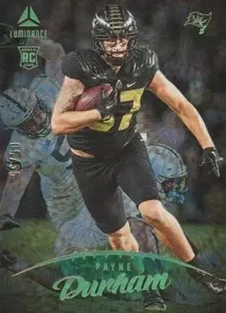 2023 Panini Luminance - Teal #170 - Payne Durham - Tampa Bay Buccaneers
