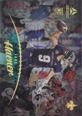2023 Panini Luminance - Teal #195 - Jake Haener - New Orleans Saints