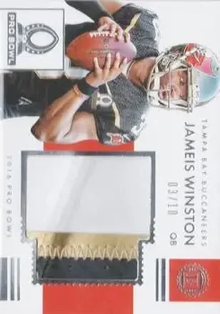 2016 Panini Encased #18 Pro Bowl Jumbo Materials Silver Jameis Winston