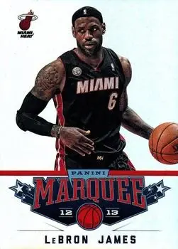 2012-13 Panini Marquee #3 LeBron James