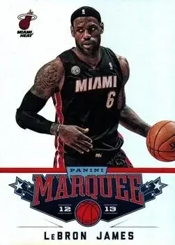 2012-13 Panini Marquee #3 LeBron James