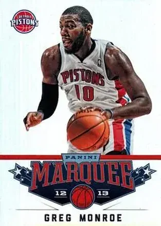 2012-13 Panini Marquee #11 - Greg Monroe - Detroit Pistons
