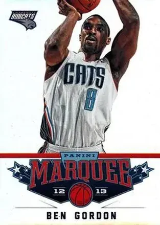 2012-13 Panini Marquee #18 - Ben Gordon - Charlotte Bobcats