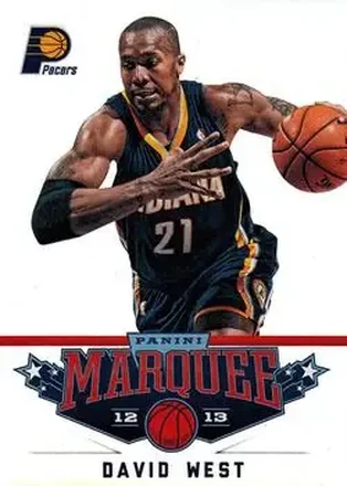 2012-13 Panini Marquee #19 - David West - Indiana Pacers 2012-13 Panini Marquee #19 - David West - Indiana Pacers