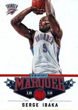 2012-13 Panini Marquee #22 - Serge Ibaka - Oklahoma City Thunder