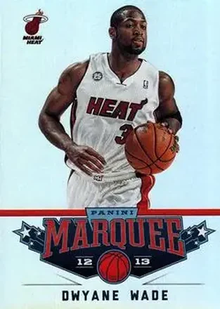 2012-13 Panini Marquee #23 - Dwyane Wade - Miami Heat 2012-13 Panini Marquee #23 - Dwyane Wade - Miami Heat