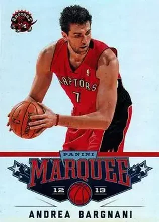 2012-13 Panini Marquee #28 - Andrea Bargnani - Toronto Raptors