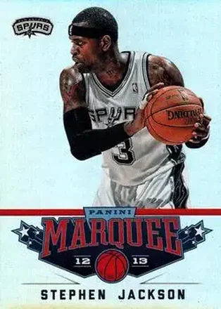 2012-13 Panini Marquee #29 - Stephen Jackson - San Antonio Spurs 2012-13 Panini Marquee #29 - Stephen Jackson - San Antonio Spurs