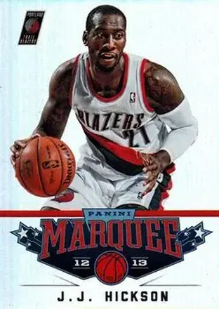 2012-13 Panini Marquee #31 - J.J. Hickson - Portland Trail Blazers 2012-13 Panini Marquee #31 - J.J. Hickson - Portland Trail Blazers