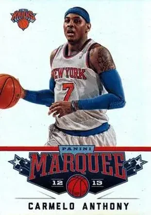 2012-13 Panini Marquee #38 - Carmelo Anthony - New York Knicks