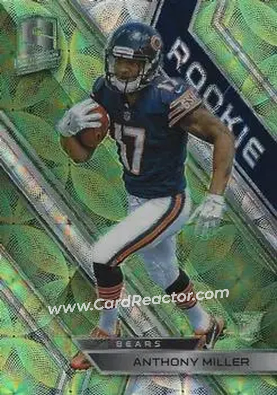 2018 Panini Spectra - Neon Green #138 - Anthony Miller - Chicago Bears - Front