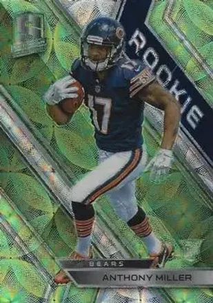 2018 Panini Spectra - Neon Green #138 - Anthony Miller - Chicago Bears