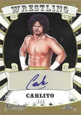 2016 Leaf Signature Series - Black #15 - Carlito