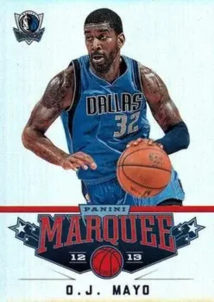 2012-13 Panini Marquee #47 - O.J. Mayo - Dallas Mavericks