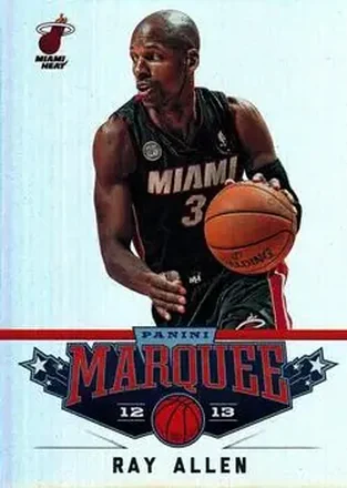 2012-13 Panini Marquee #48 - Ray Allen - Miami Heat 2012-13 Panini Marquee #48 - Ray Allen - Miami Heat