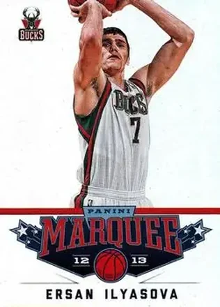 2012-13 Panini Marquee #54 - Ersan İlyasova - Milwaukee Bucks