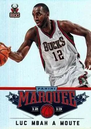 2012-13 Panini Marquee #66 - Luc Mbah a Moute - Milwaukee Bucks