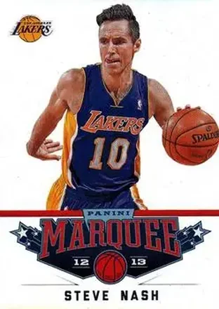 2012-13 Panini Marquee #69 - Steve Nash - Los Angeles Lakers 2012-13 Panini Marquee #69 - Steve Nash - Los Angeles Lakers