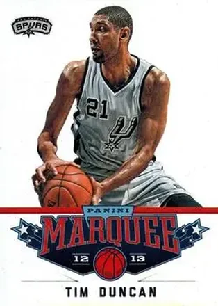 2012-13 Panini Marquee #76 - Tim Duncan - San Antonio Spurs