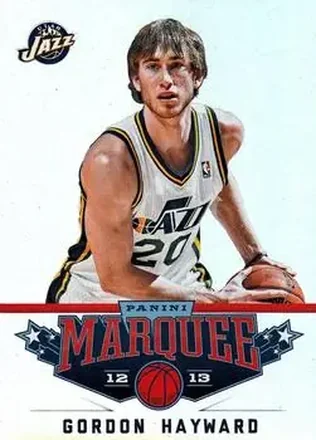 2012-13 Panini Marquee #77 - Gordon Hayward - Utah Jazz