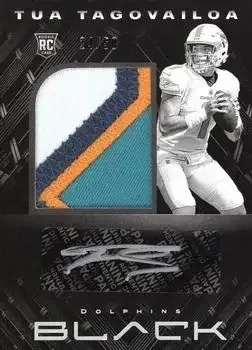 2020 Panini Black feature card