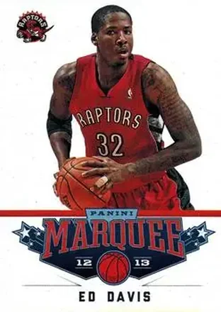 2012-13 Panini Marquee #92 - Ed Davis - Toronto Raptors